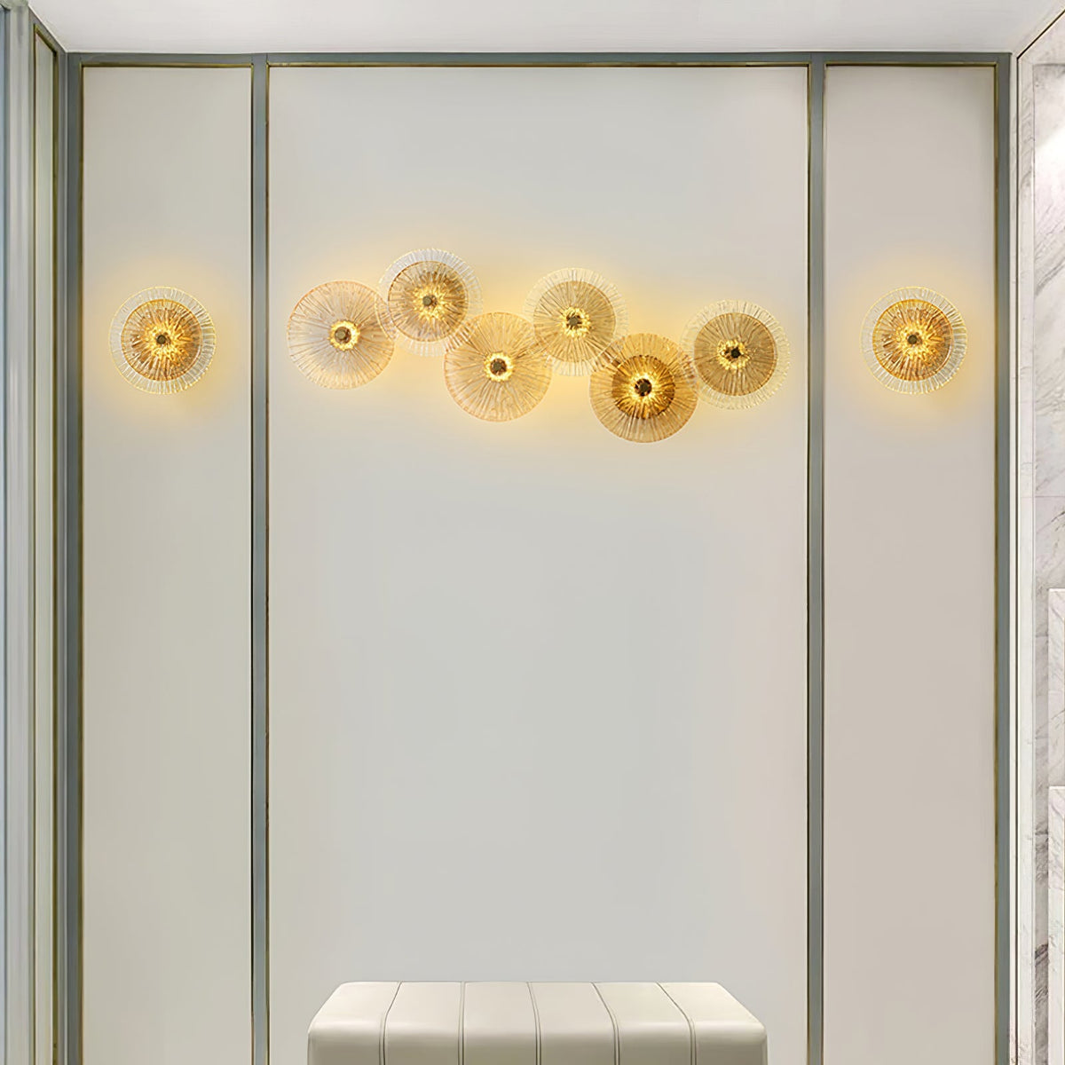 Lotus Leaves Wall Lamp – detail 14