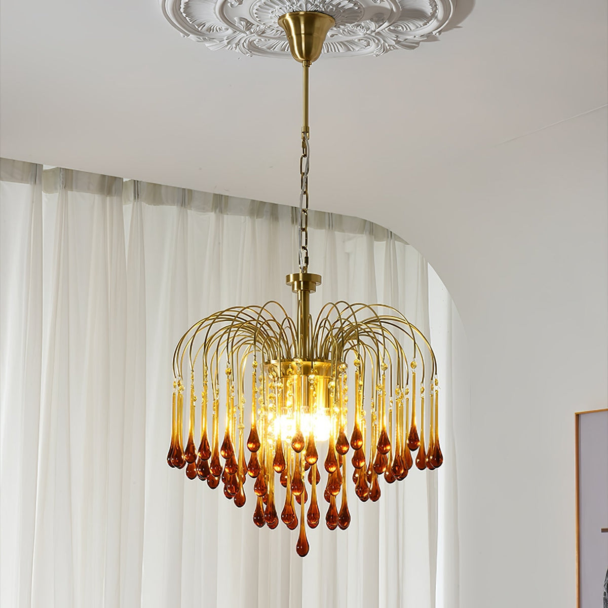Lampadario vintage Elero