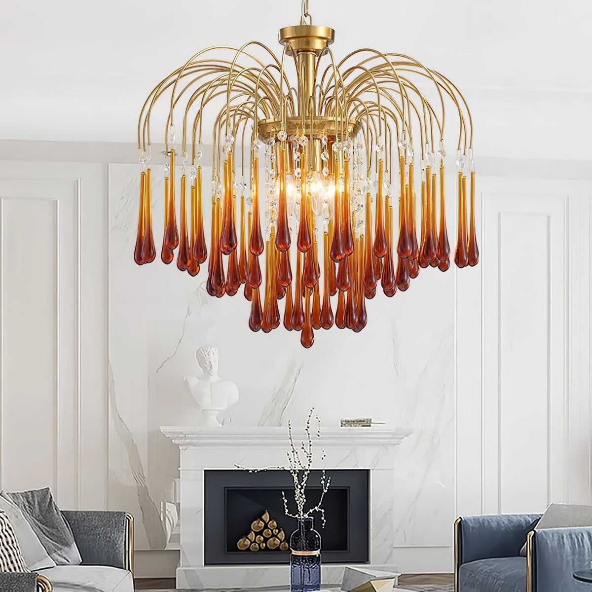 Lampadario vintage Elero