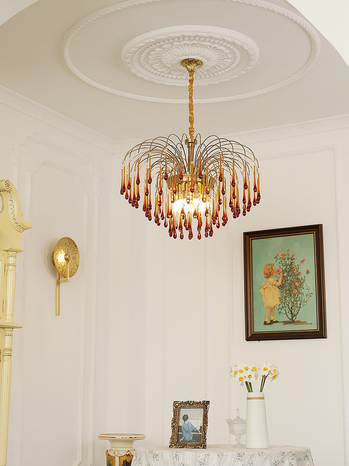 Lampadario vintage Elero