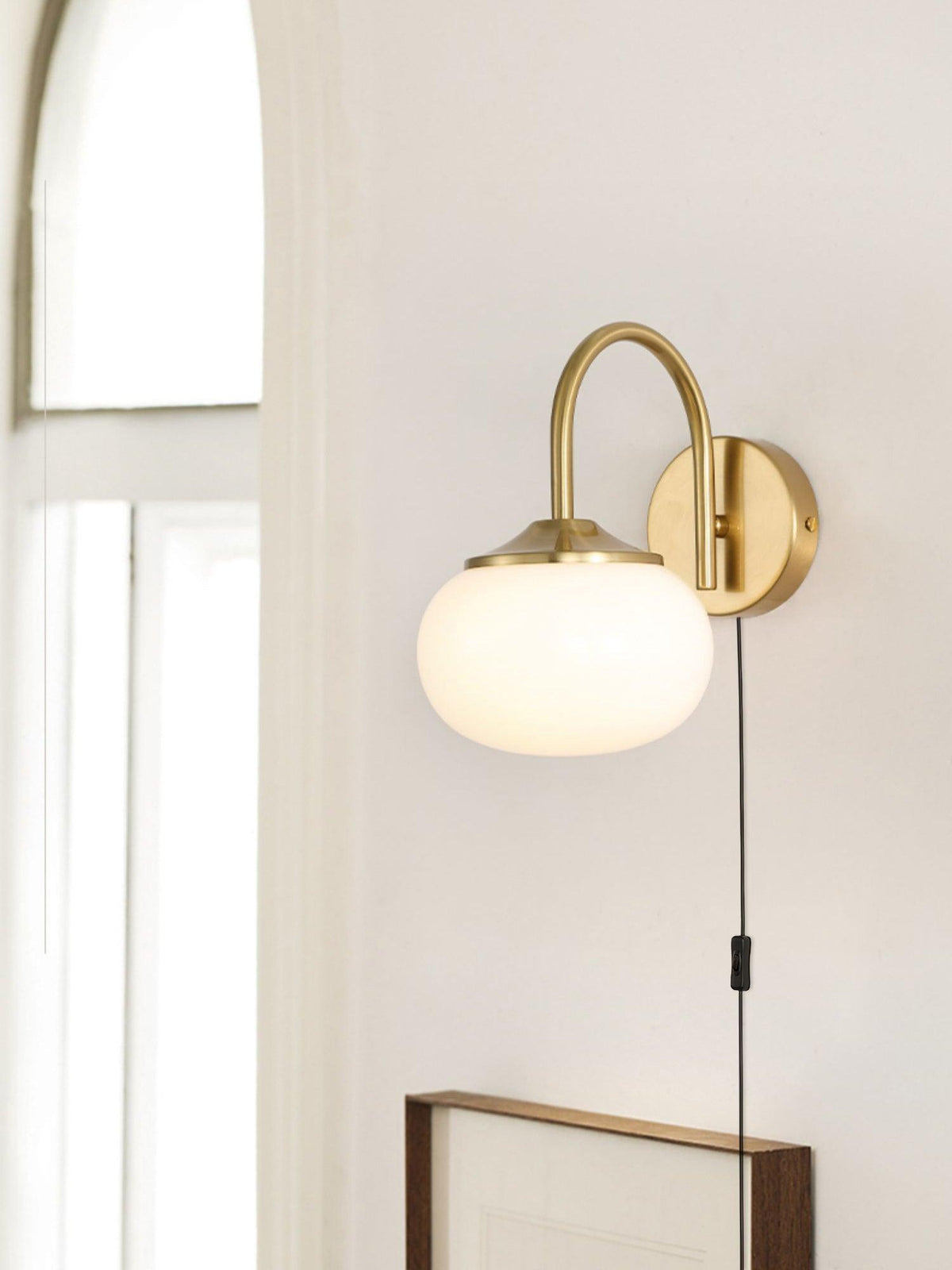 Marshmallow Plug-in Sconce – detail 3