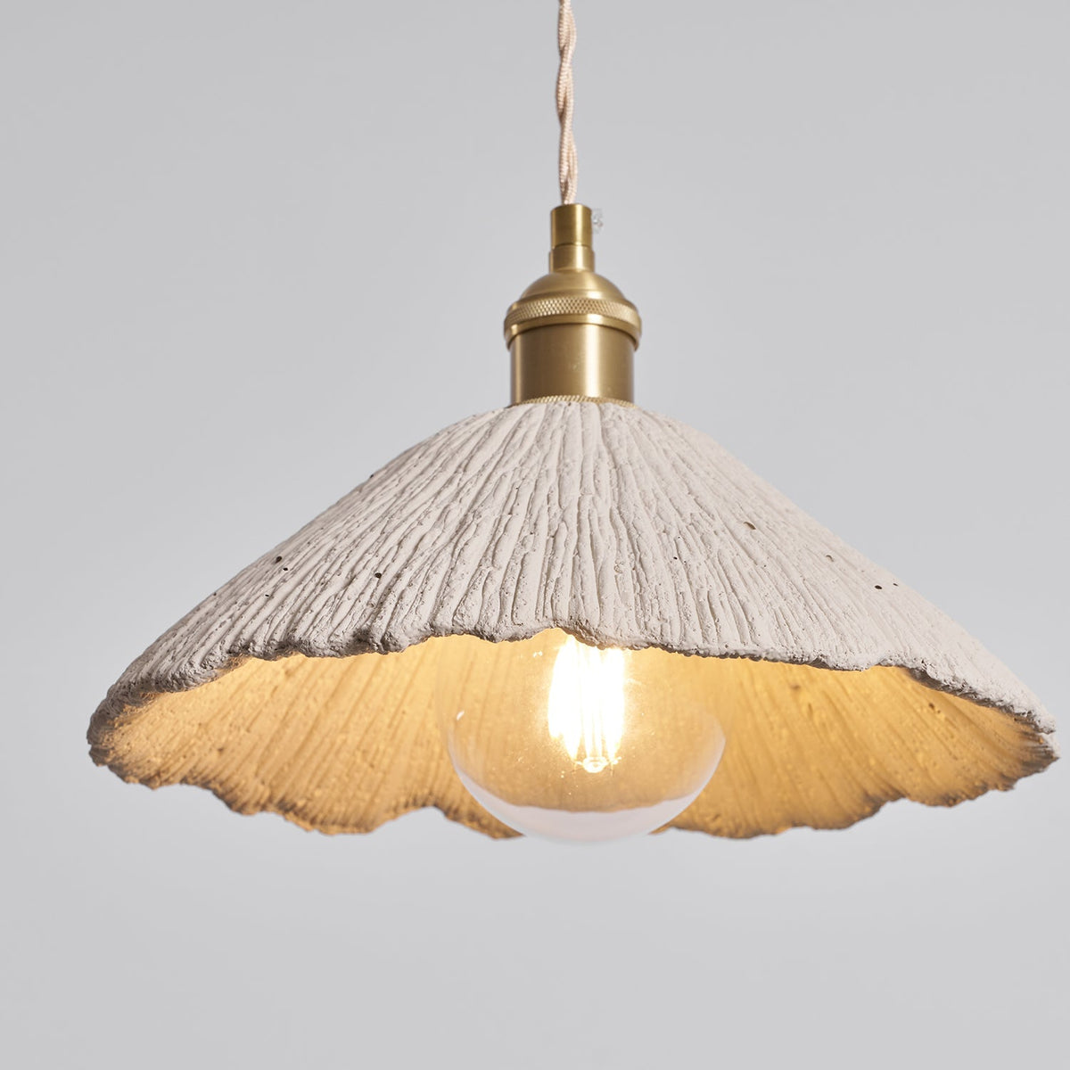 Microcement Swag Pendant Lamp – detail 25