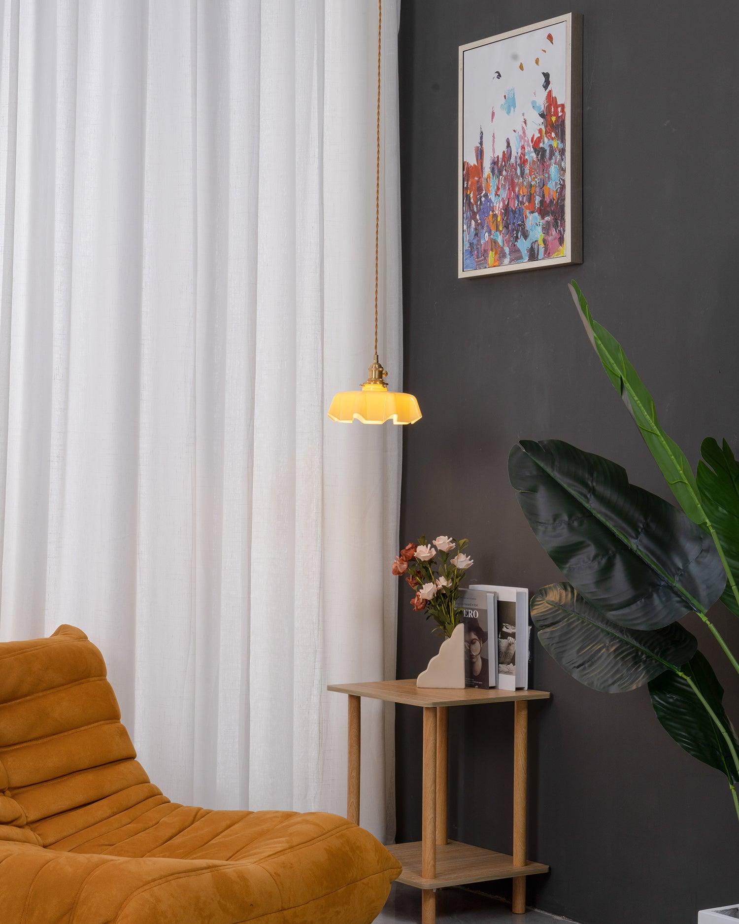 Lampada a sospensione vintage Ameliro