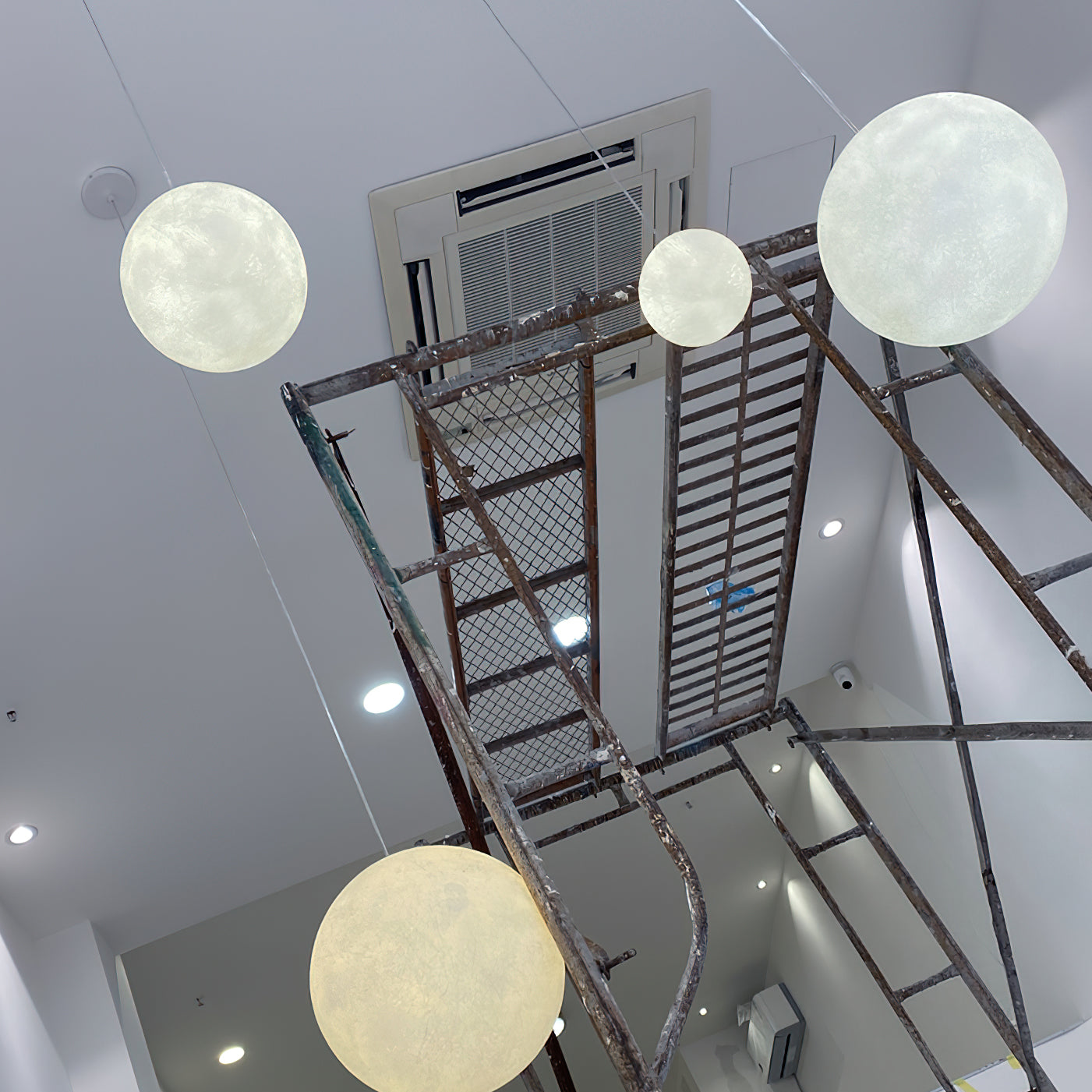 Lampada a sospensione globo Venea