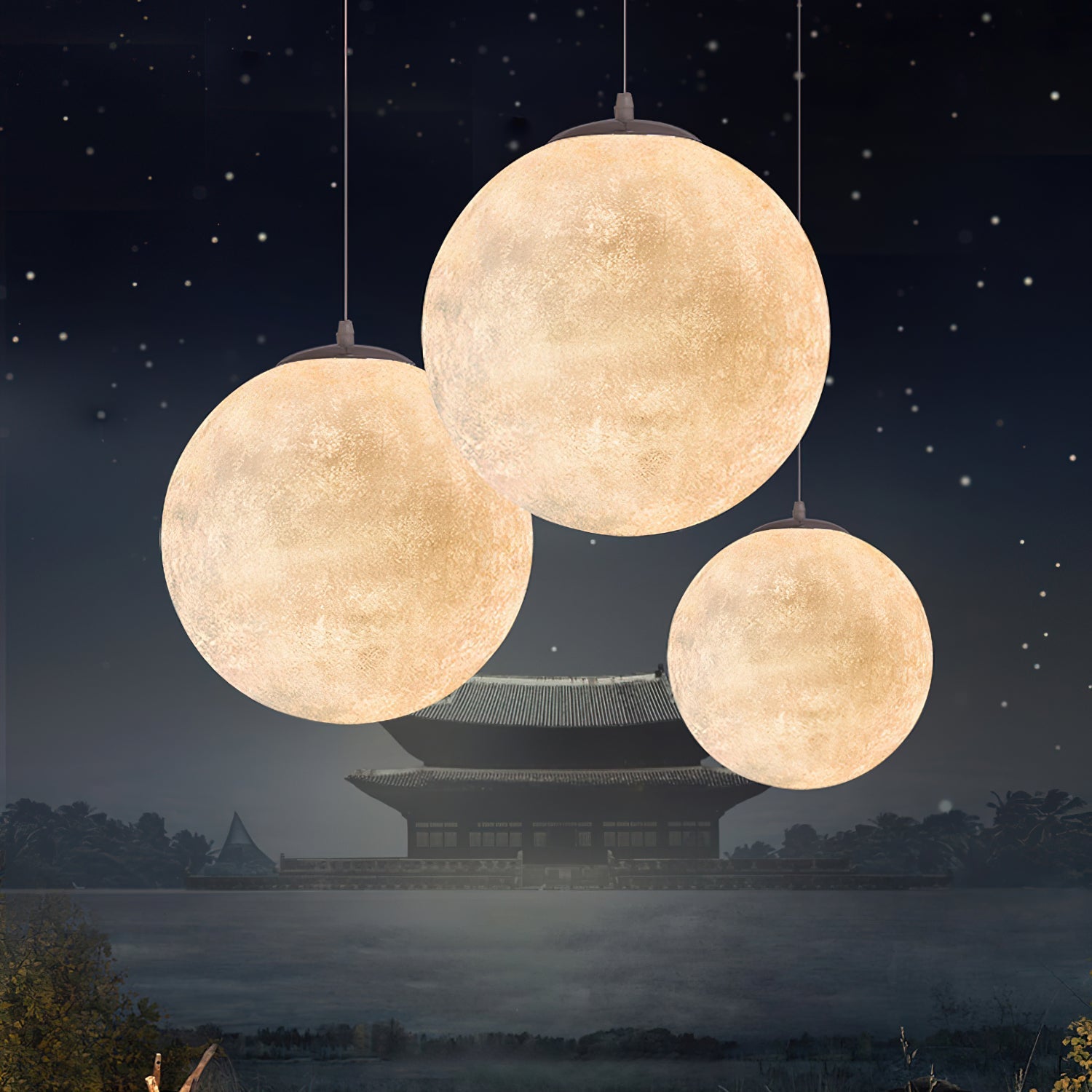 Lampada a sospensione globo Venea
