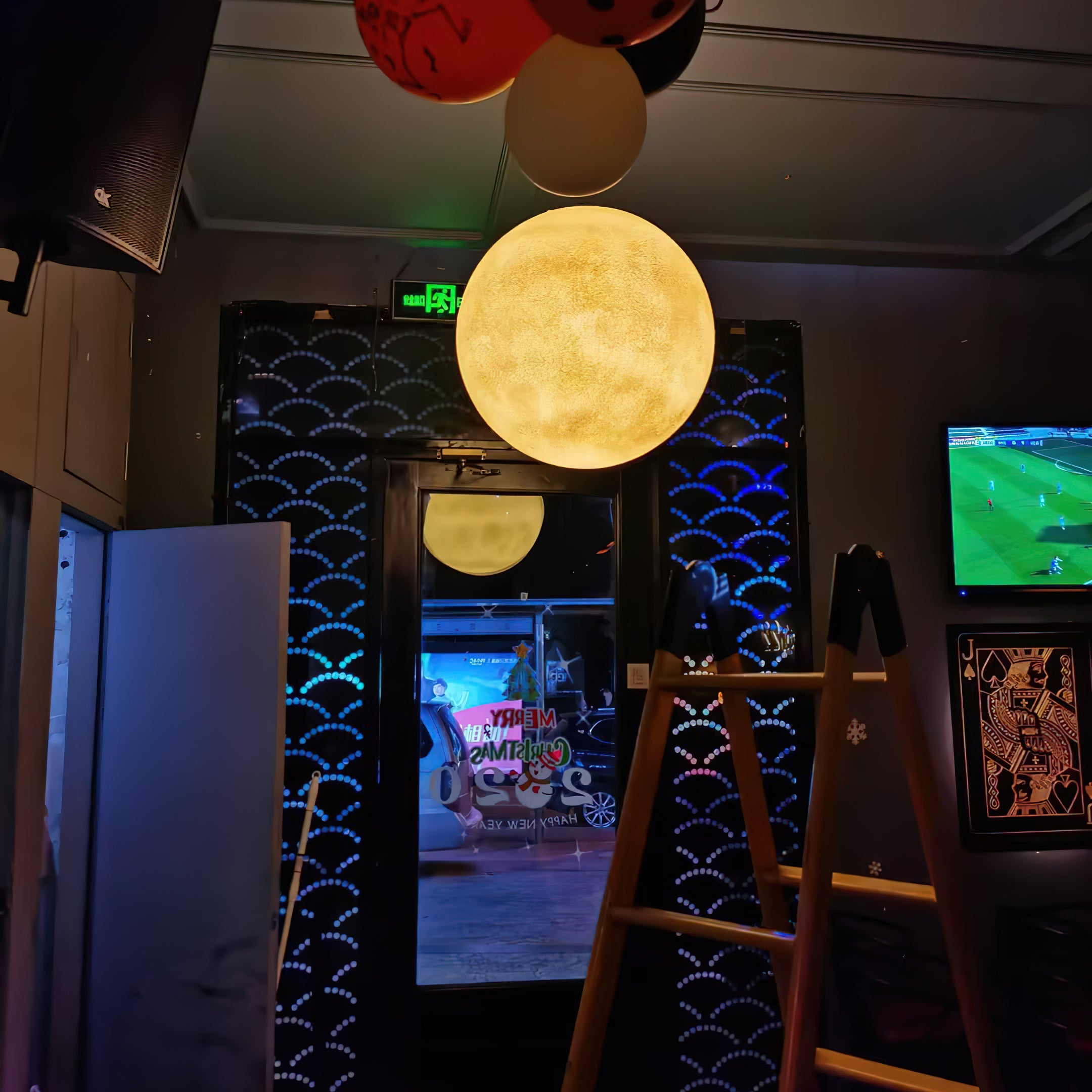 Lampada a sospensione globo Venea