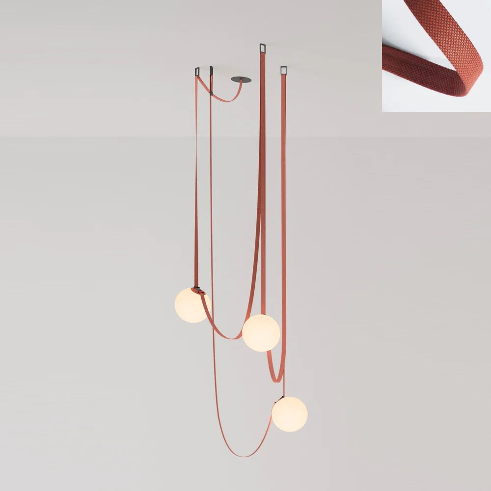Lampada a sospensione scultorea Elellami