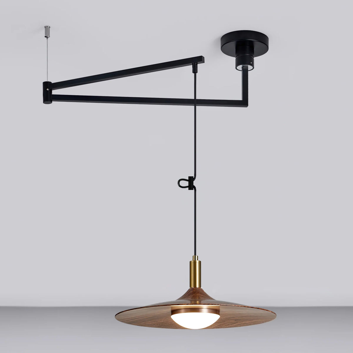 Lampada a sospensione articolata Monelio