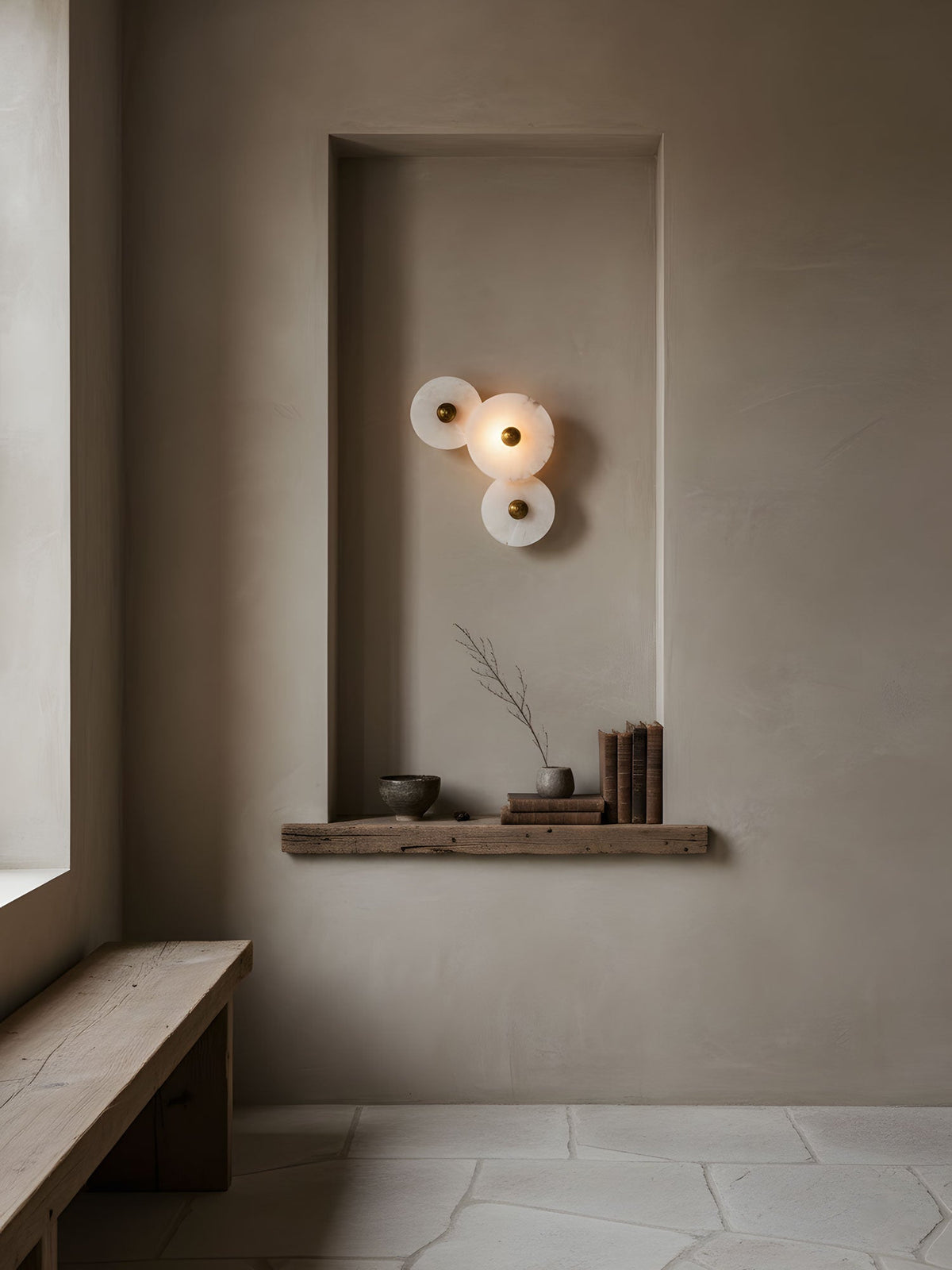 Nayra Alabaster Wall Lamp – detail 9