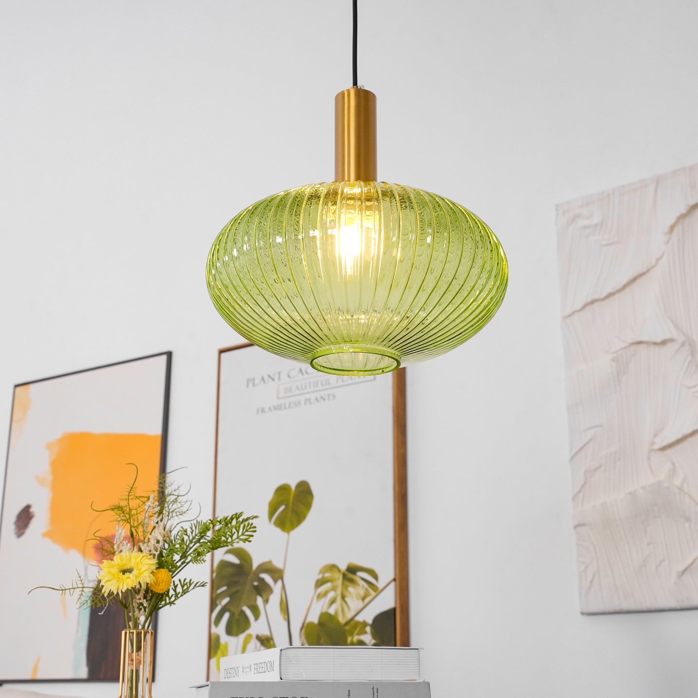 Lampada a sospensione scanalata Torel