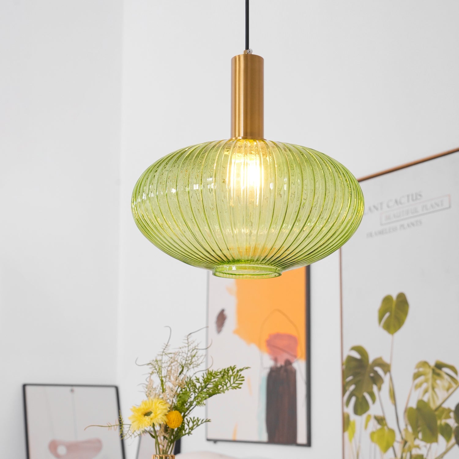 Lampada a sospensione scanalata Torel