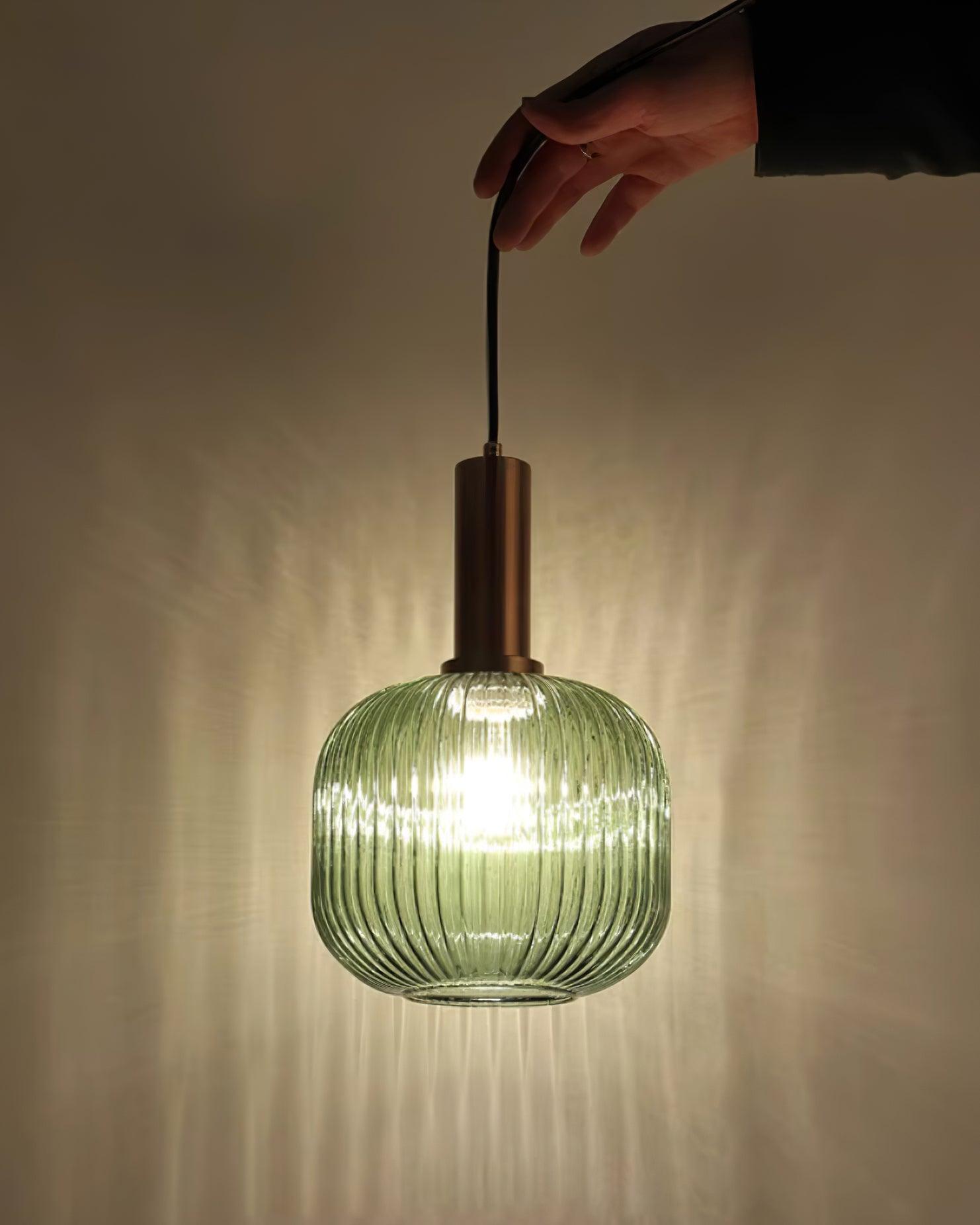Lampada a sospensione scanalata Torel