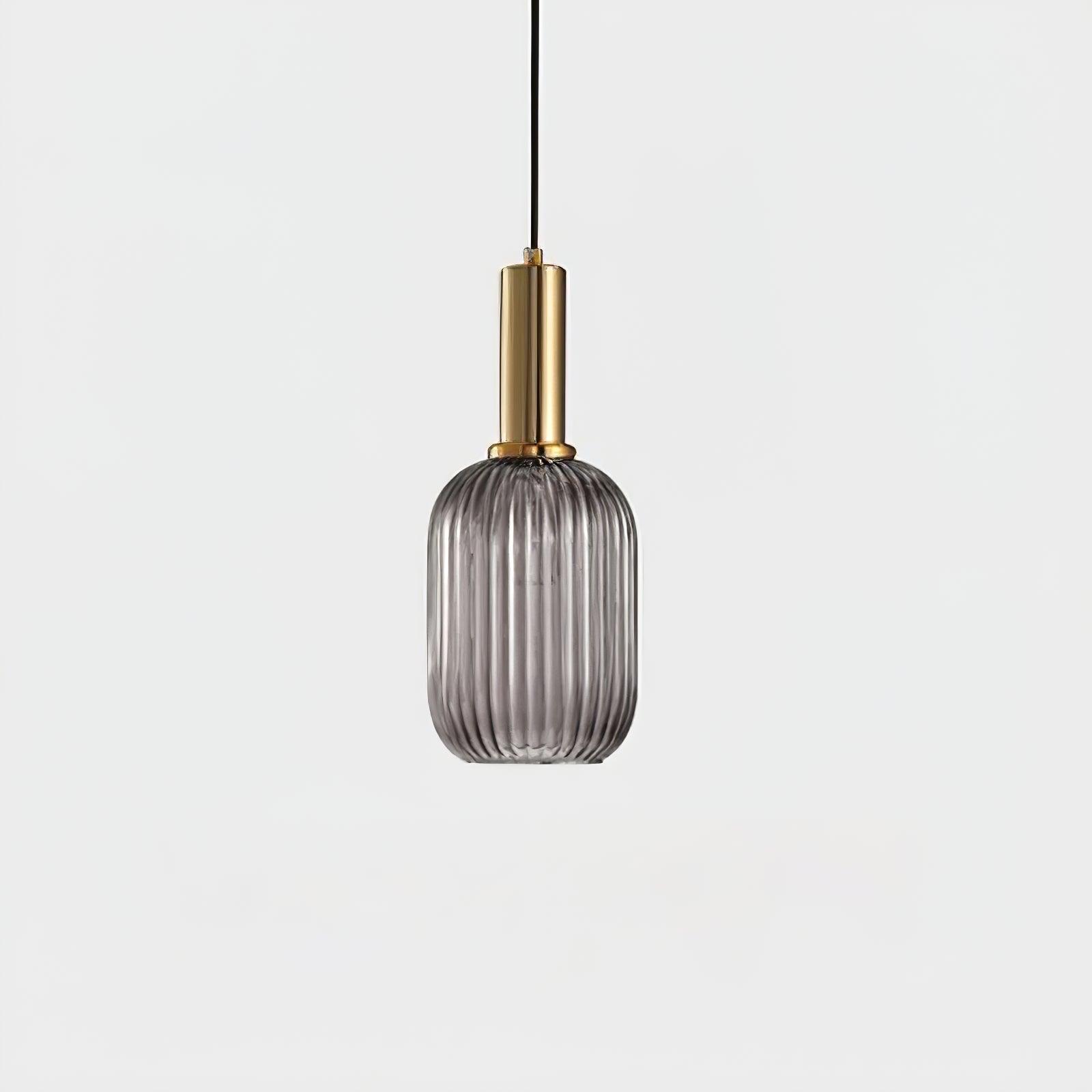 Lampada a sospensione scanalata Torel