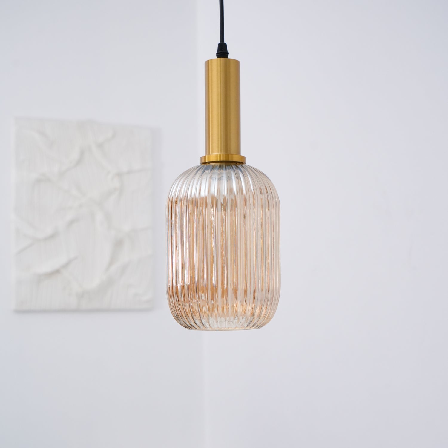Lampada a sospensione scanalata Torel