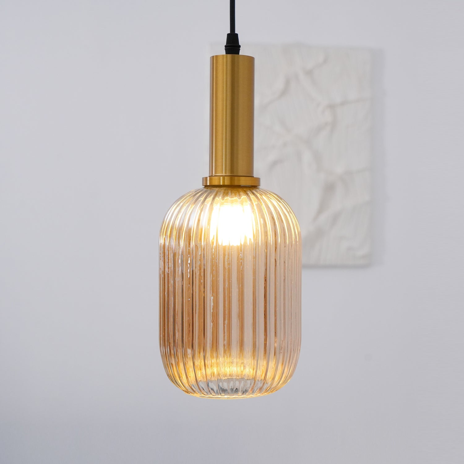 Lampada a sospensione scanalata Torel