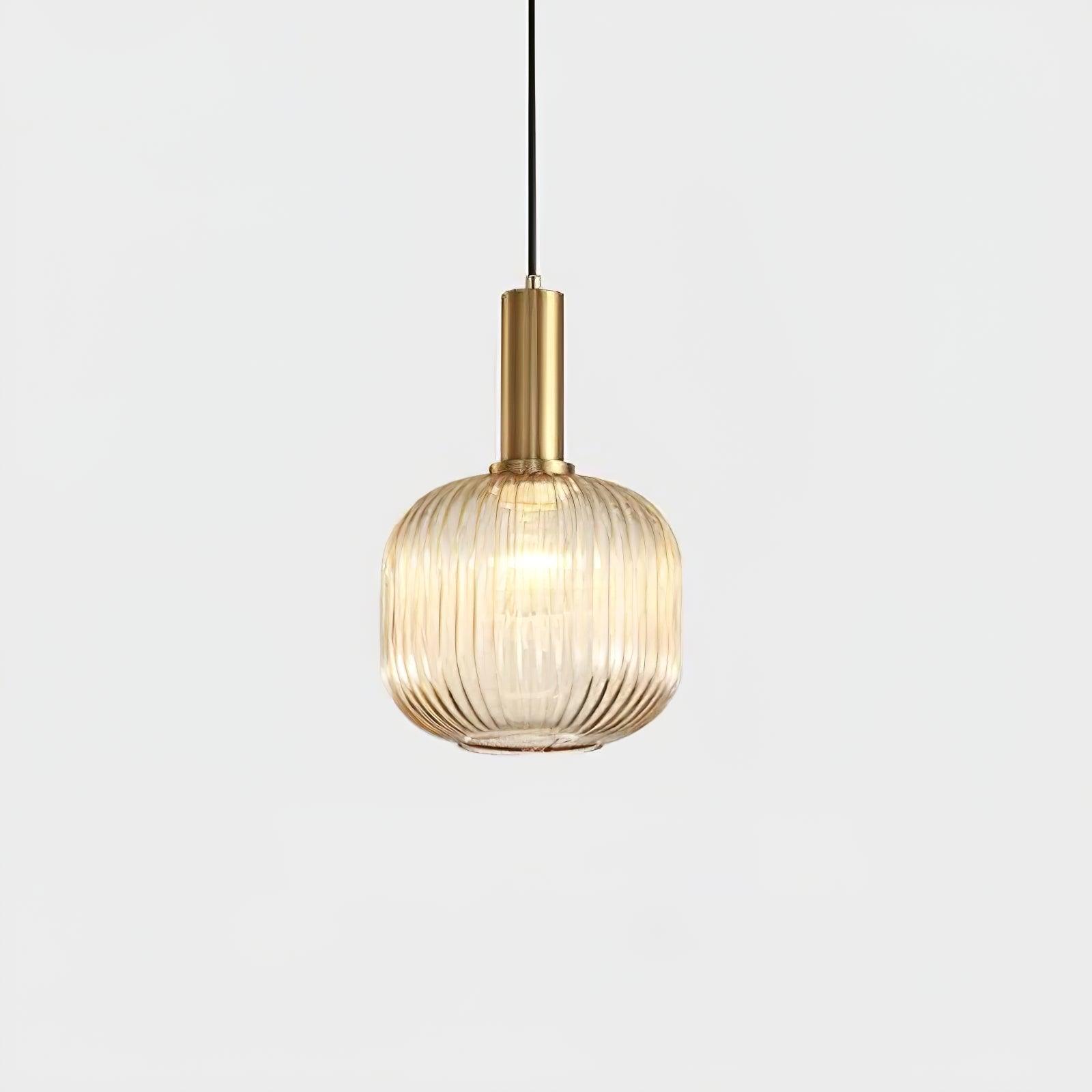Lampada a sospensione scanalata Torel