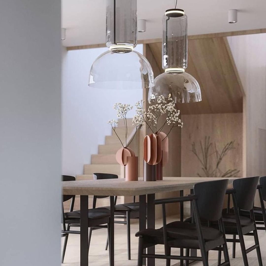 Lampada a sospensione minimalista Feroera