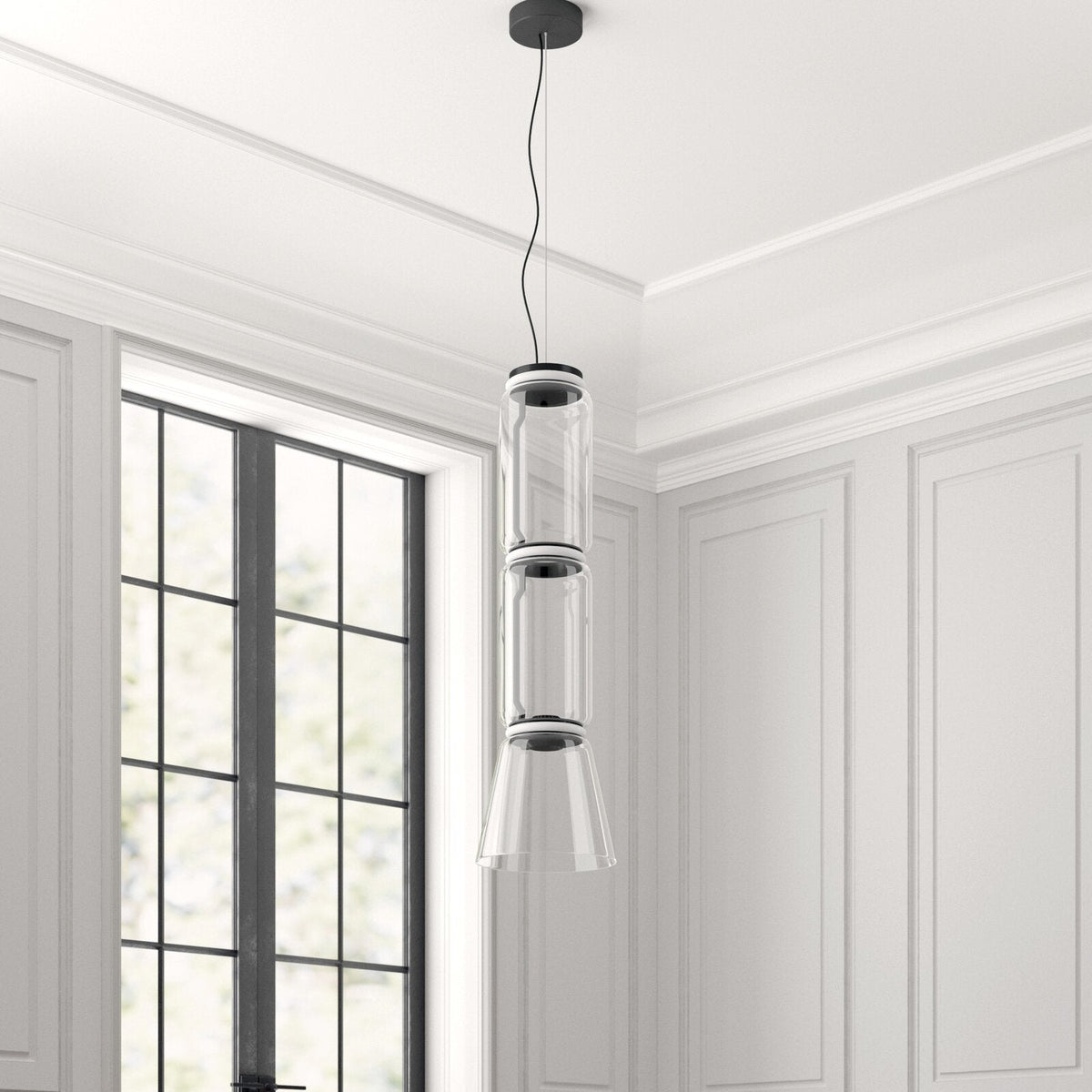 Lampada a sospensione minimalista Feroera