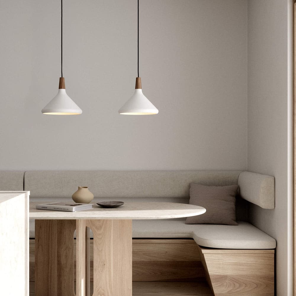 Lampada a sospensione conica Zalivaira
