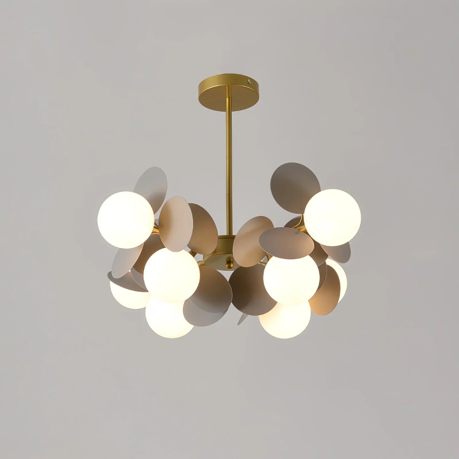 Lampadario floreale Orlonia
