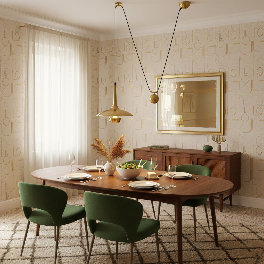 Lampada a sospensione vintage Ororiare