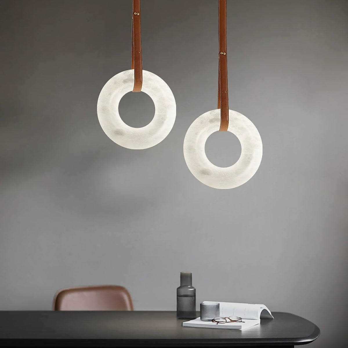 Oslo Alabaster Pendant Light A – detail 37