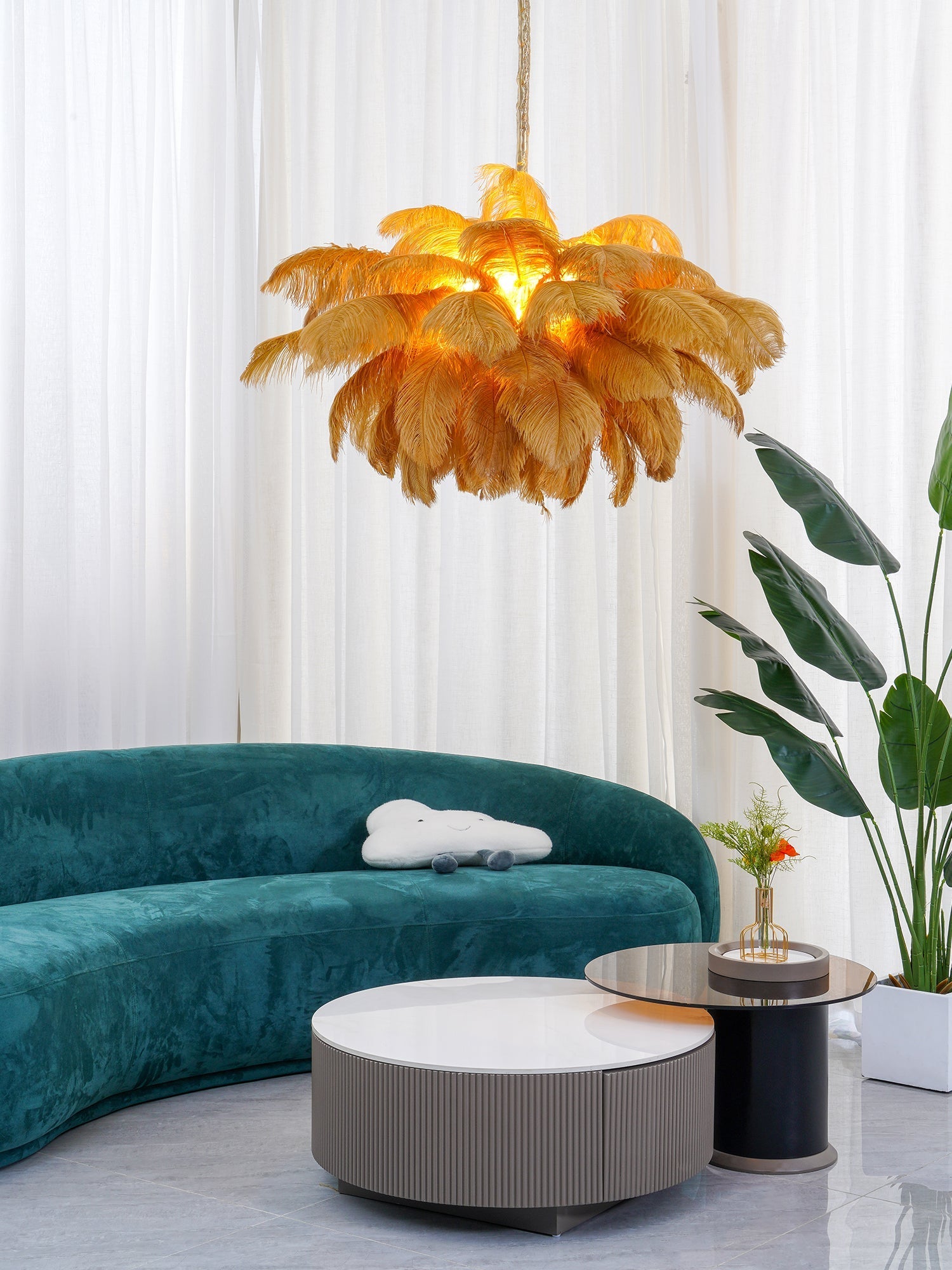 Lampadario scenografico Fallia