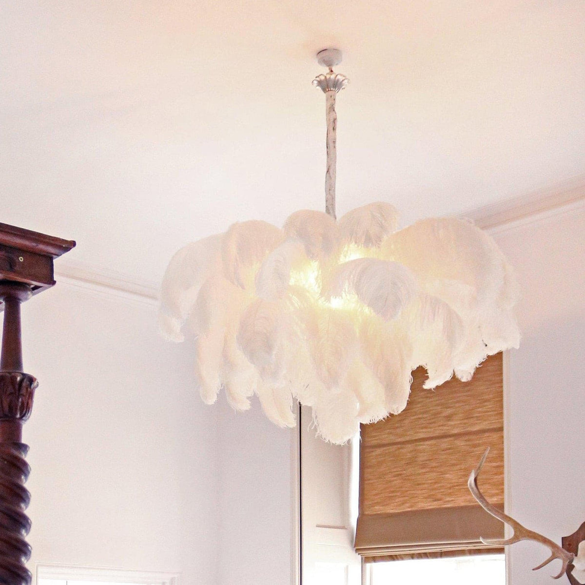 Ostrich Feather Chandeliers – detail 19