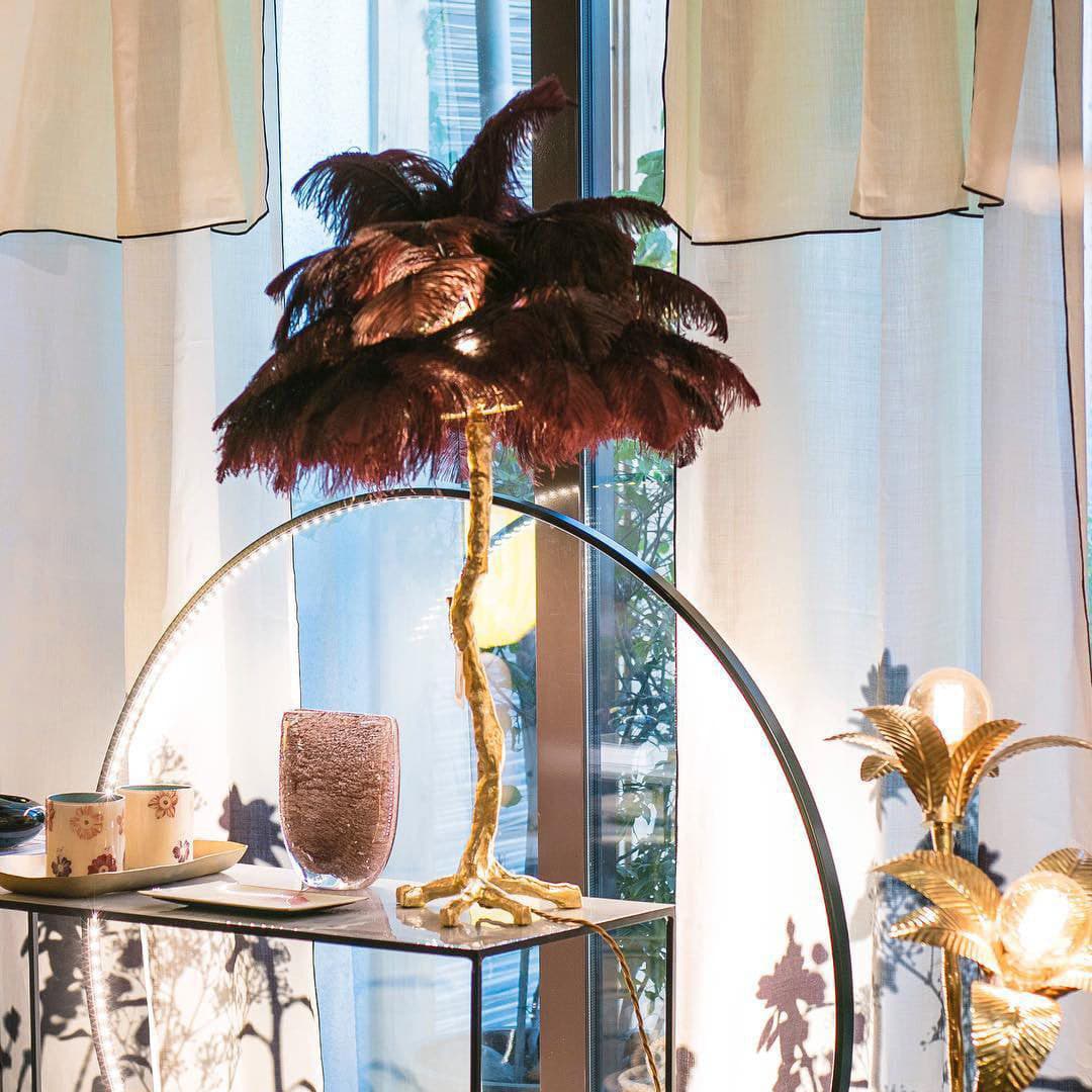 Ostrich Feather Table Lamp – detail 32