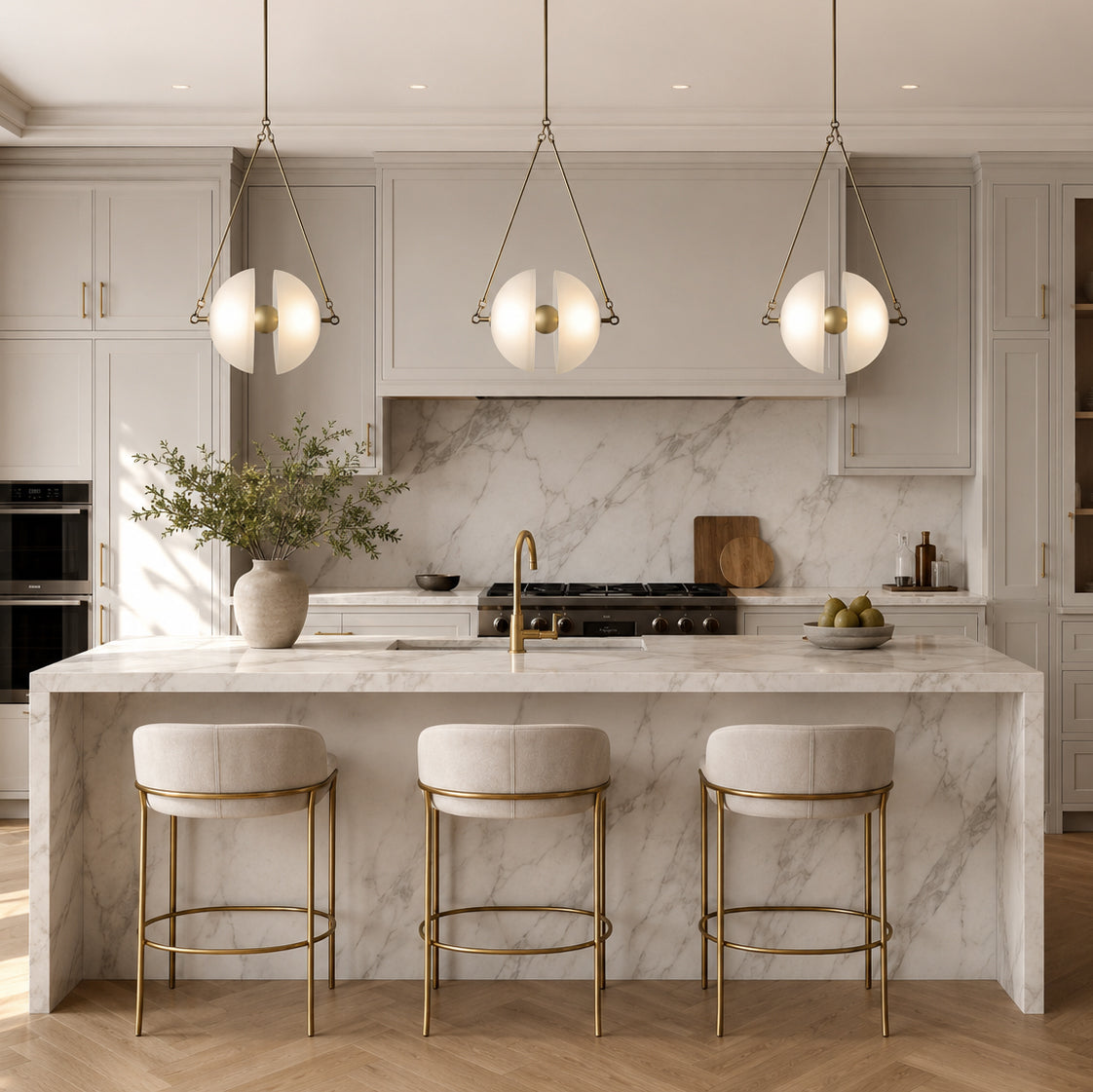 Lampada a sospensione scultorea Elellale