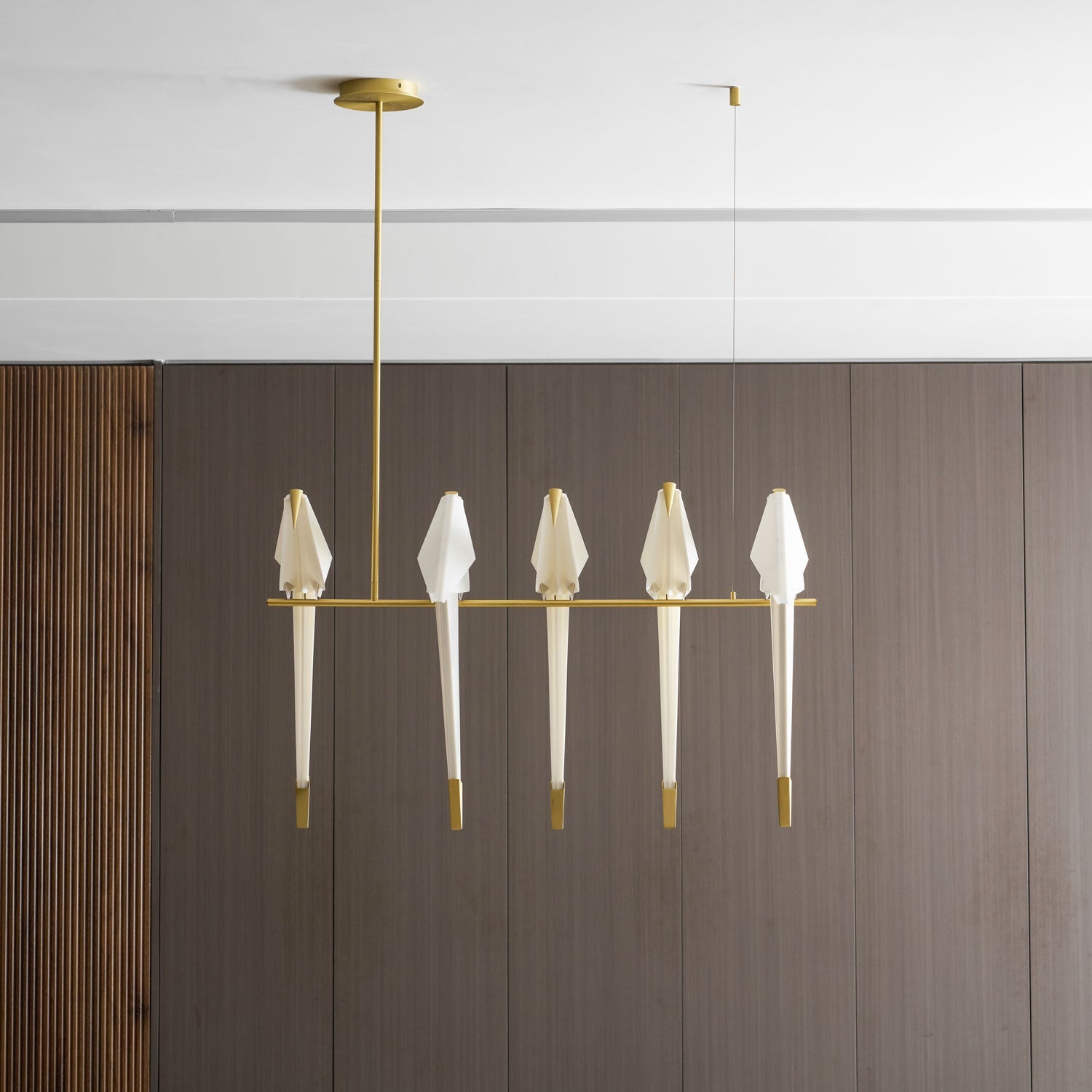 Lampadario lineare Lavela