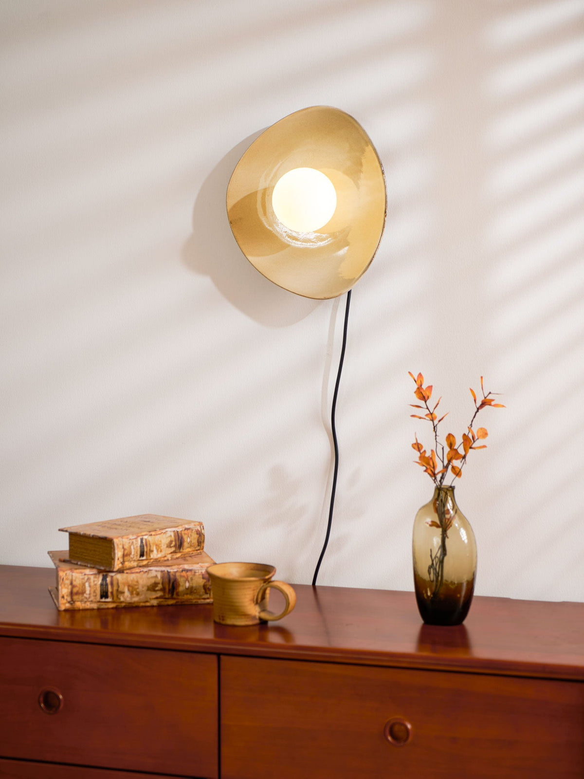 Pebble Disc Plug-in Wall Light – detail 16