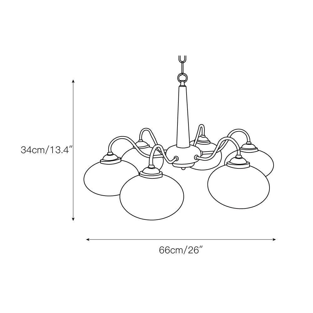 Lampadario Zalerro
