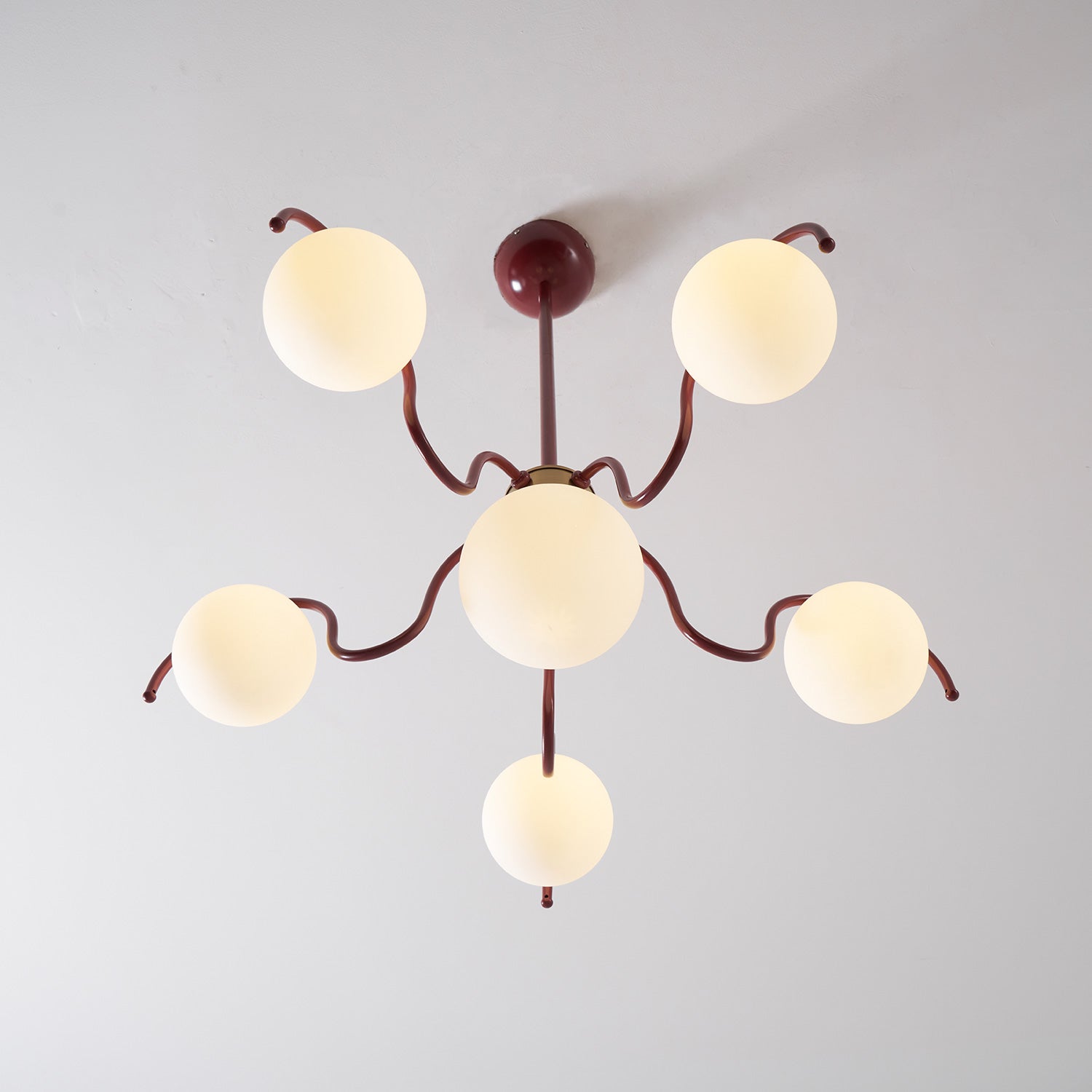 Lampadario a globo Riorasa