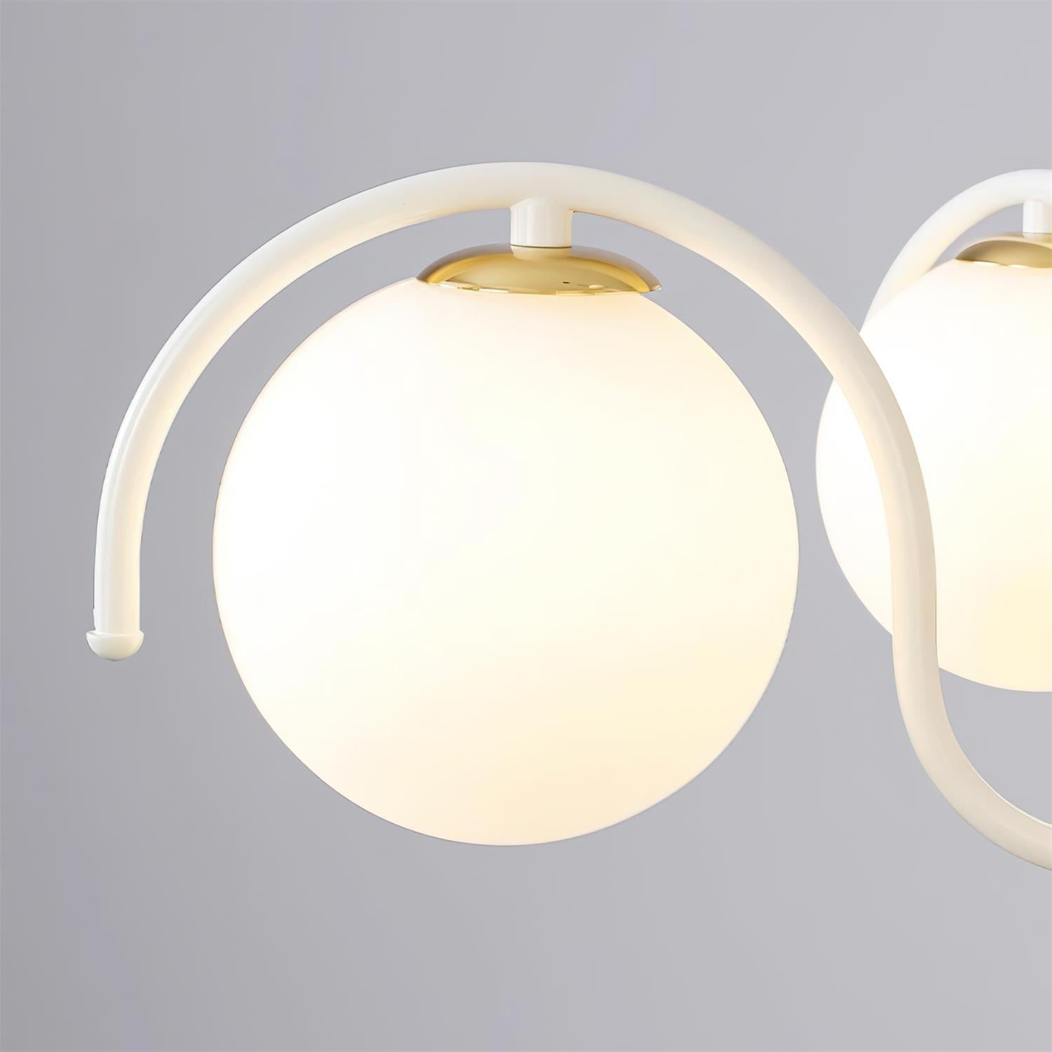Lampadario a globo Riorasa