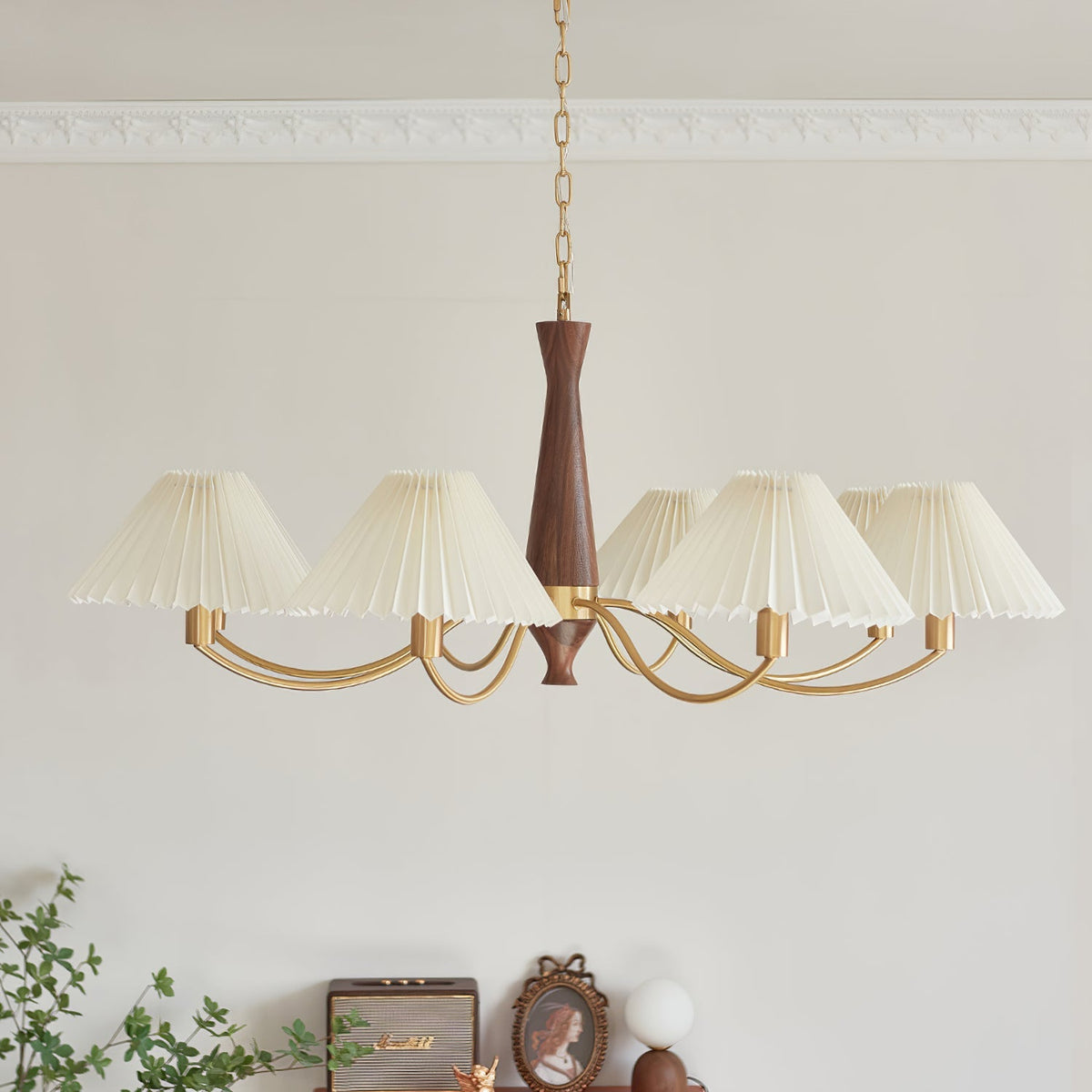 Pleated Chandelier – detail 4