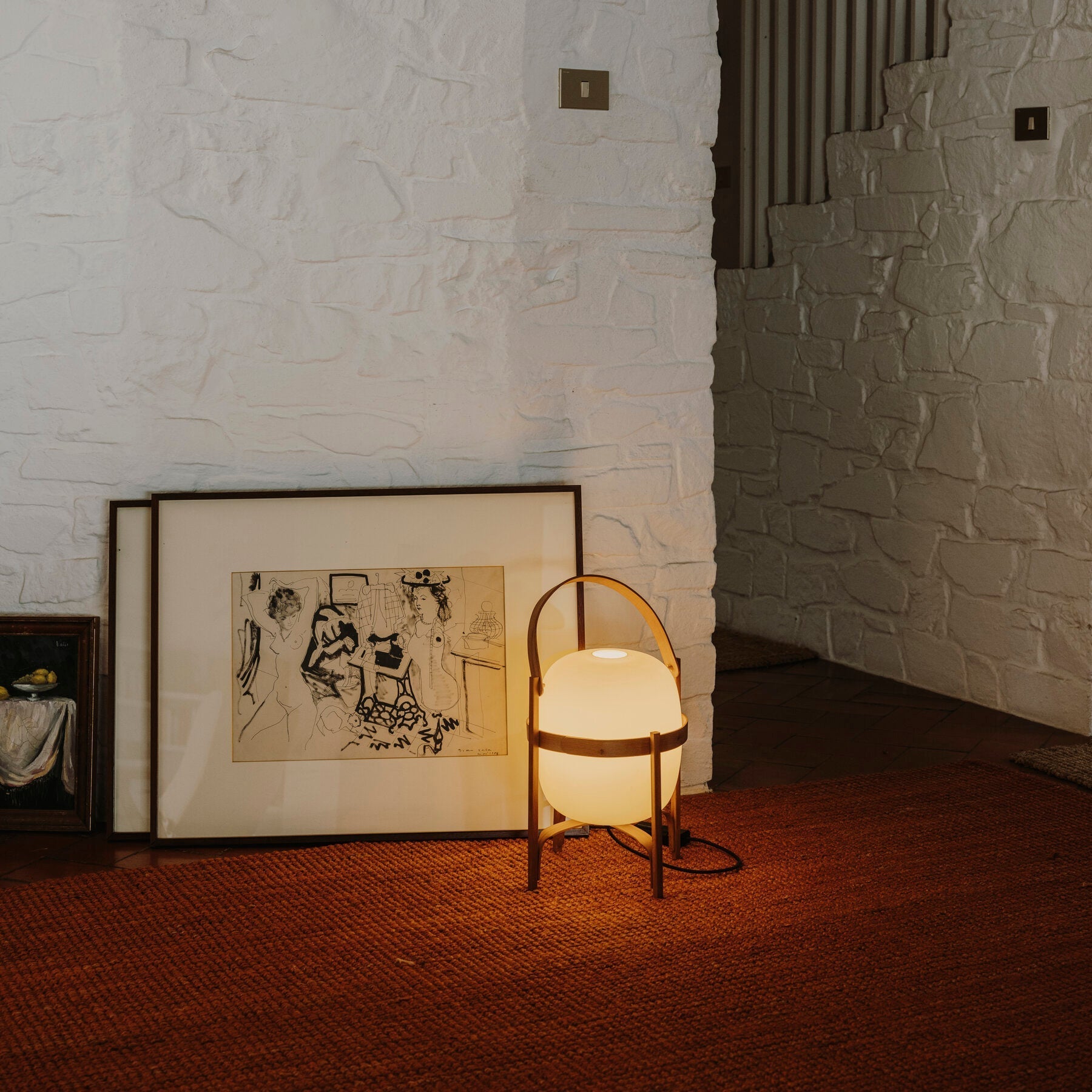 Lampada da tavolo lanterna Rialera