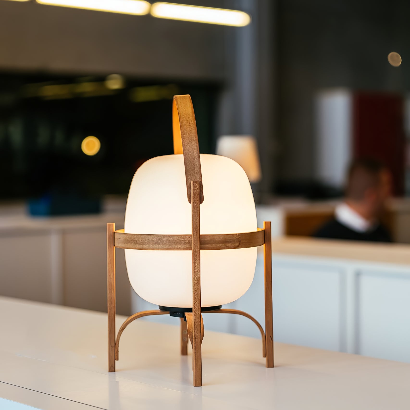 Lampada da tavolo lanterna Rialera