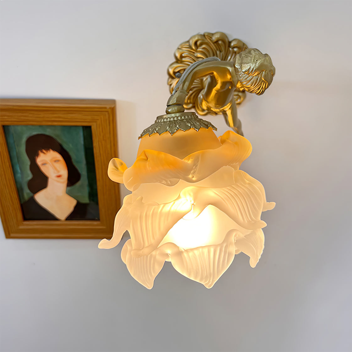 Applique da parete vintage Sorenli