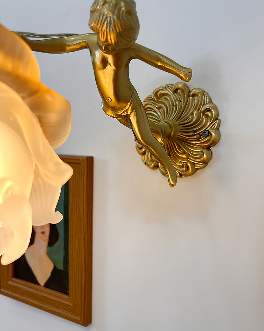 Applique da parete vintage Sorenli