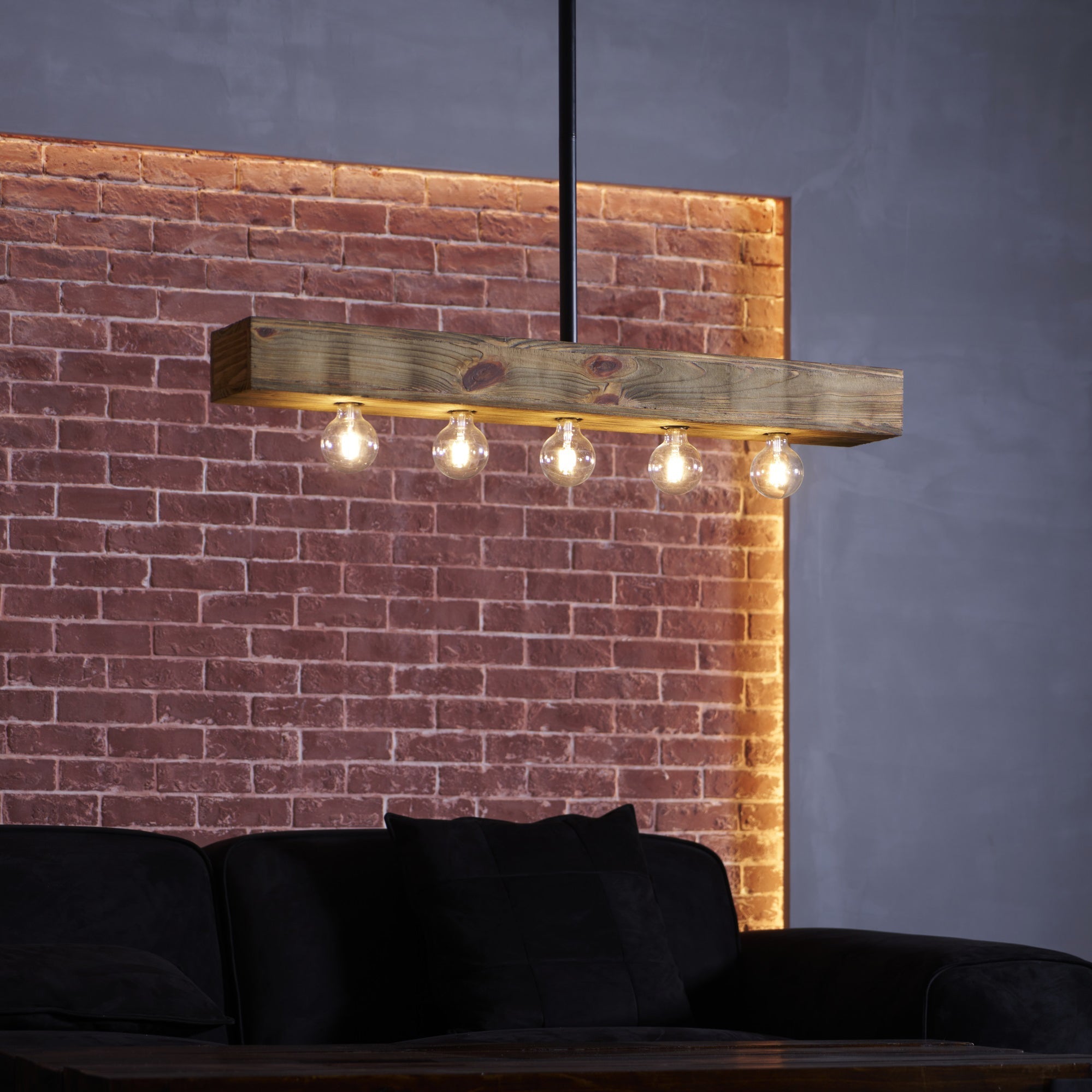 Lampadario lineare Serilone