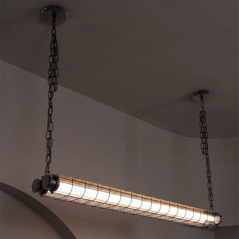 Lampada a sospensione tubolare Feniaetta