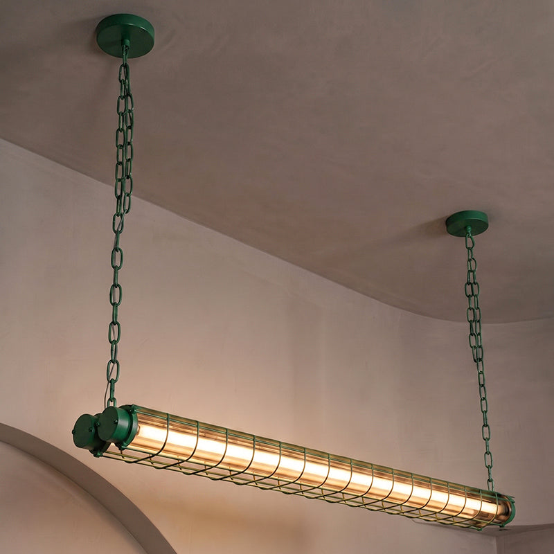 Lampada a sospensione tubolare Feniaetta