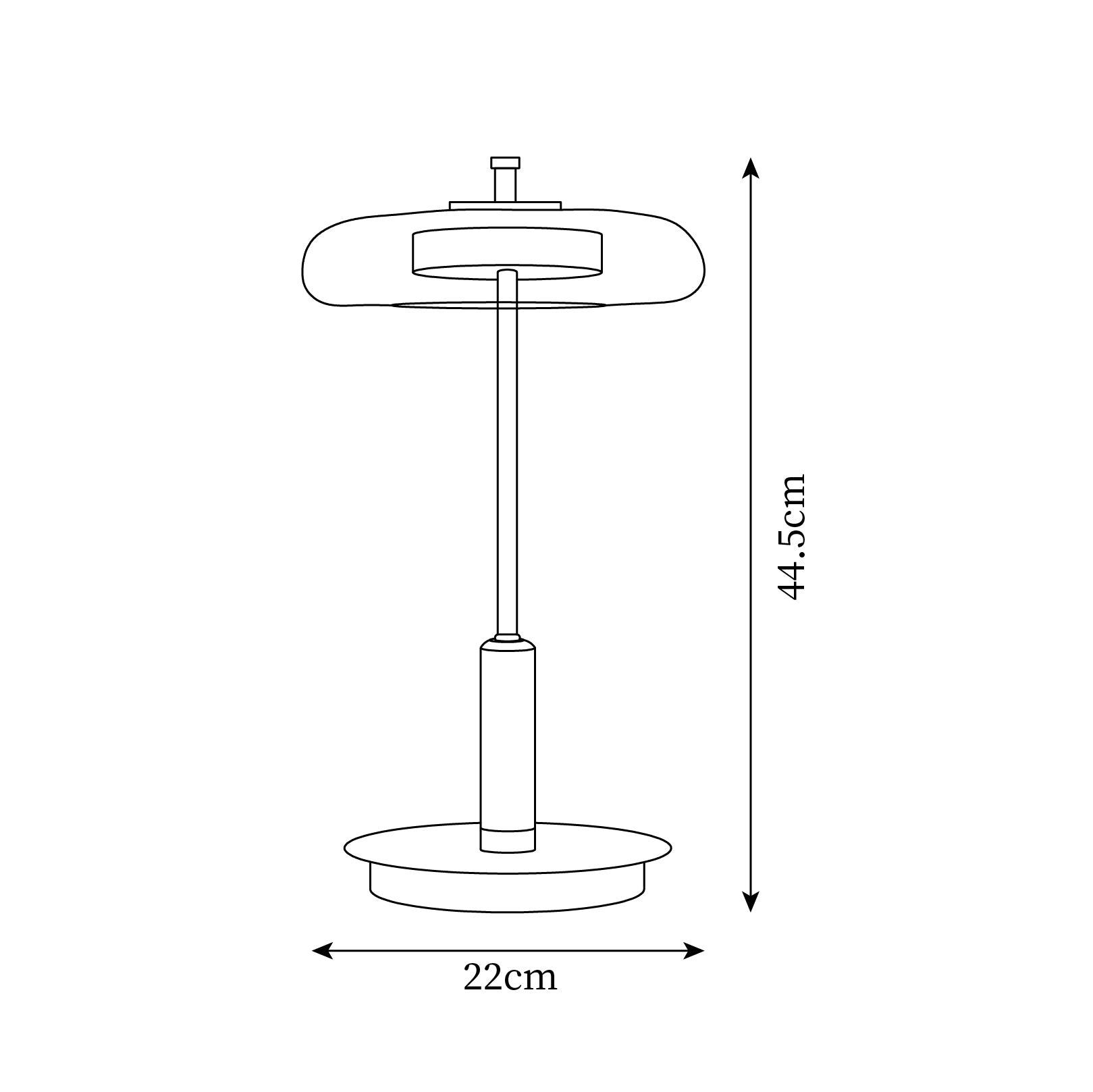 Lampada da tavolo Nelineno