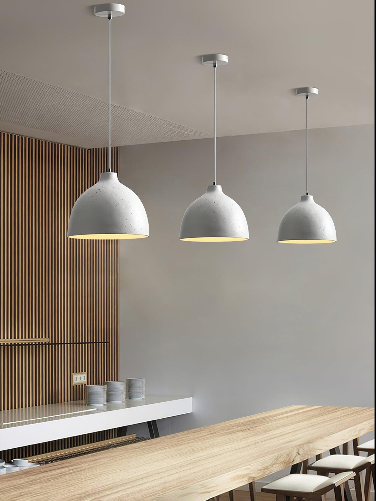 Resin Bowl Pendant Lamp – detail 23