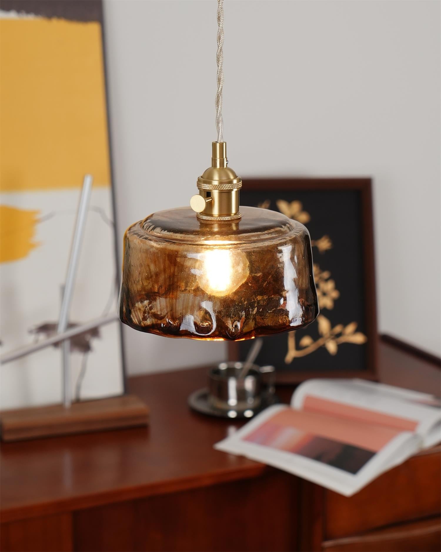 Lampada a sospensione vintage Iserisera