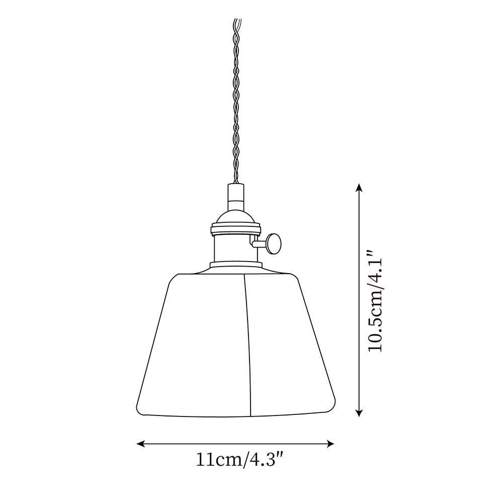 Lampada a sospensione vintage Fioraelio