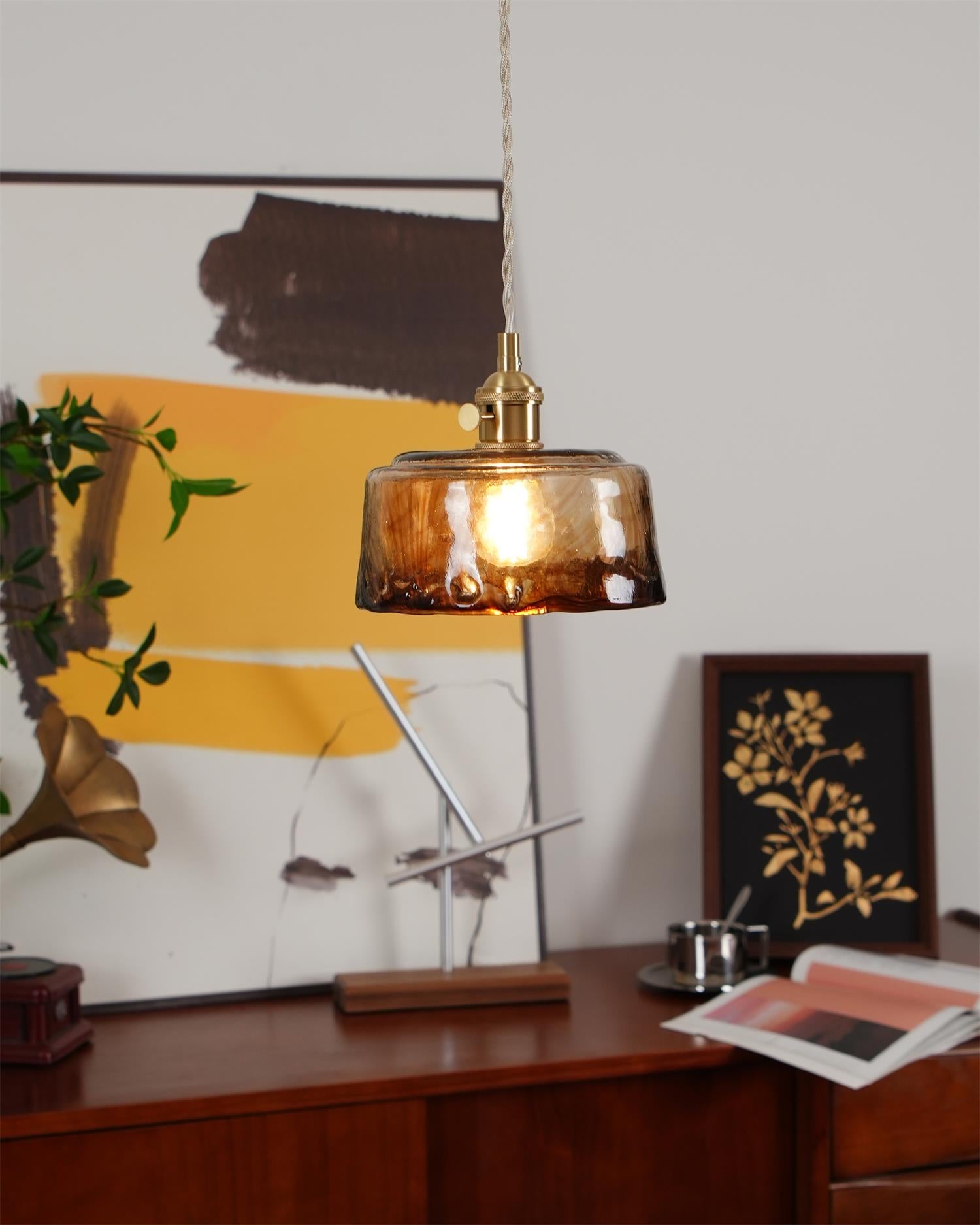Lampada a sospensione vintage Iserisera