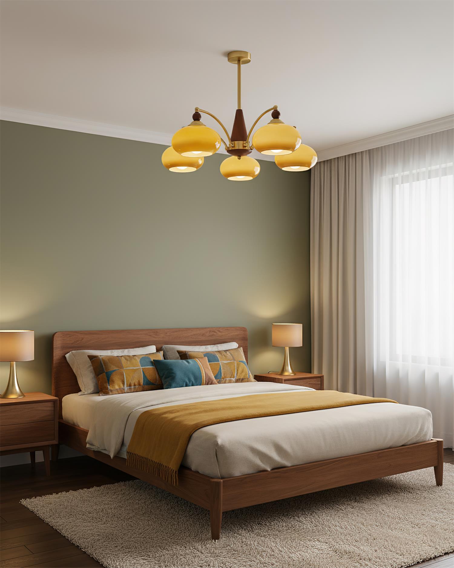 Lampadario vintage Loini