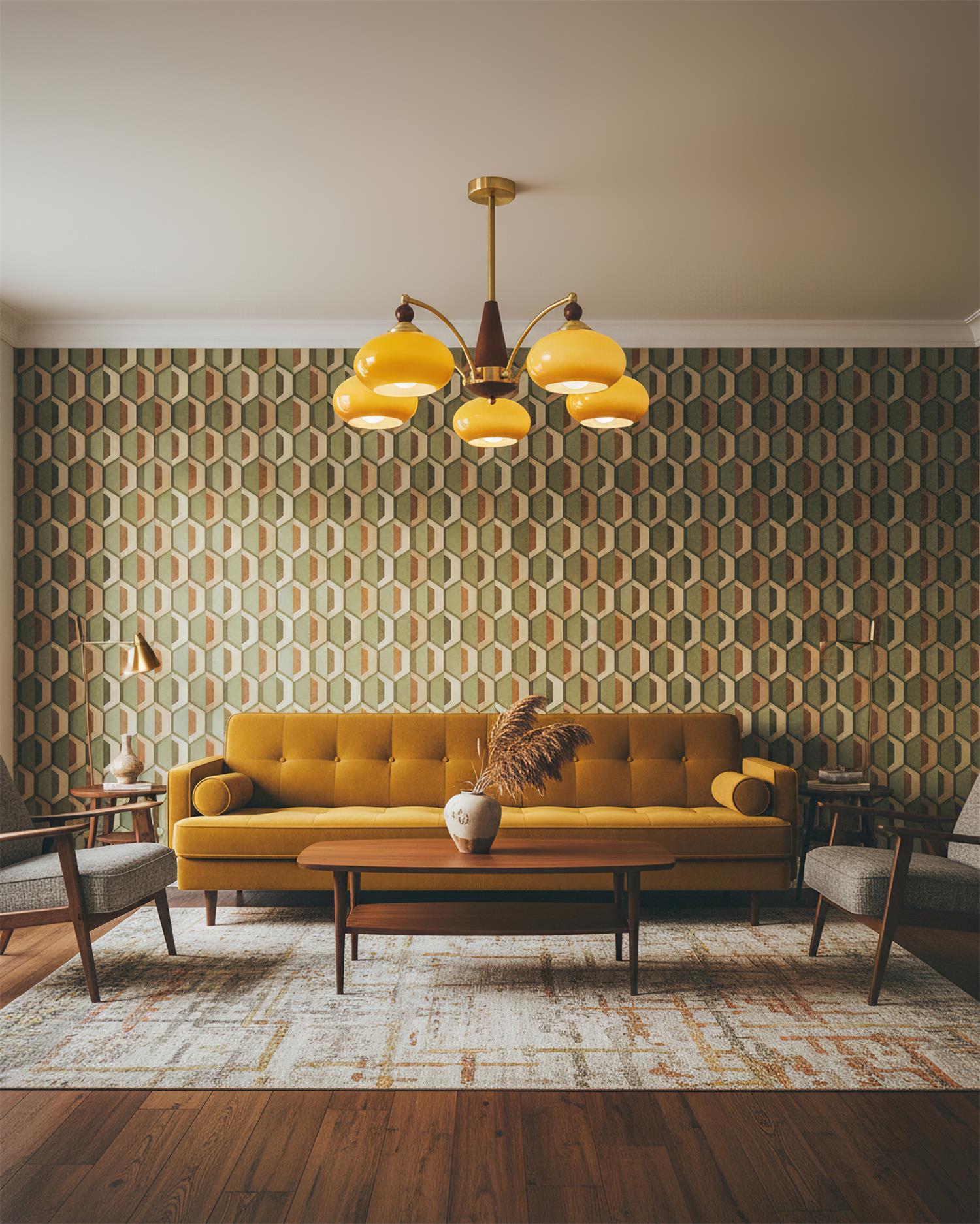 Lampadario vintage Loini